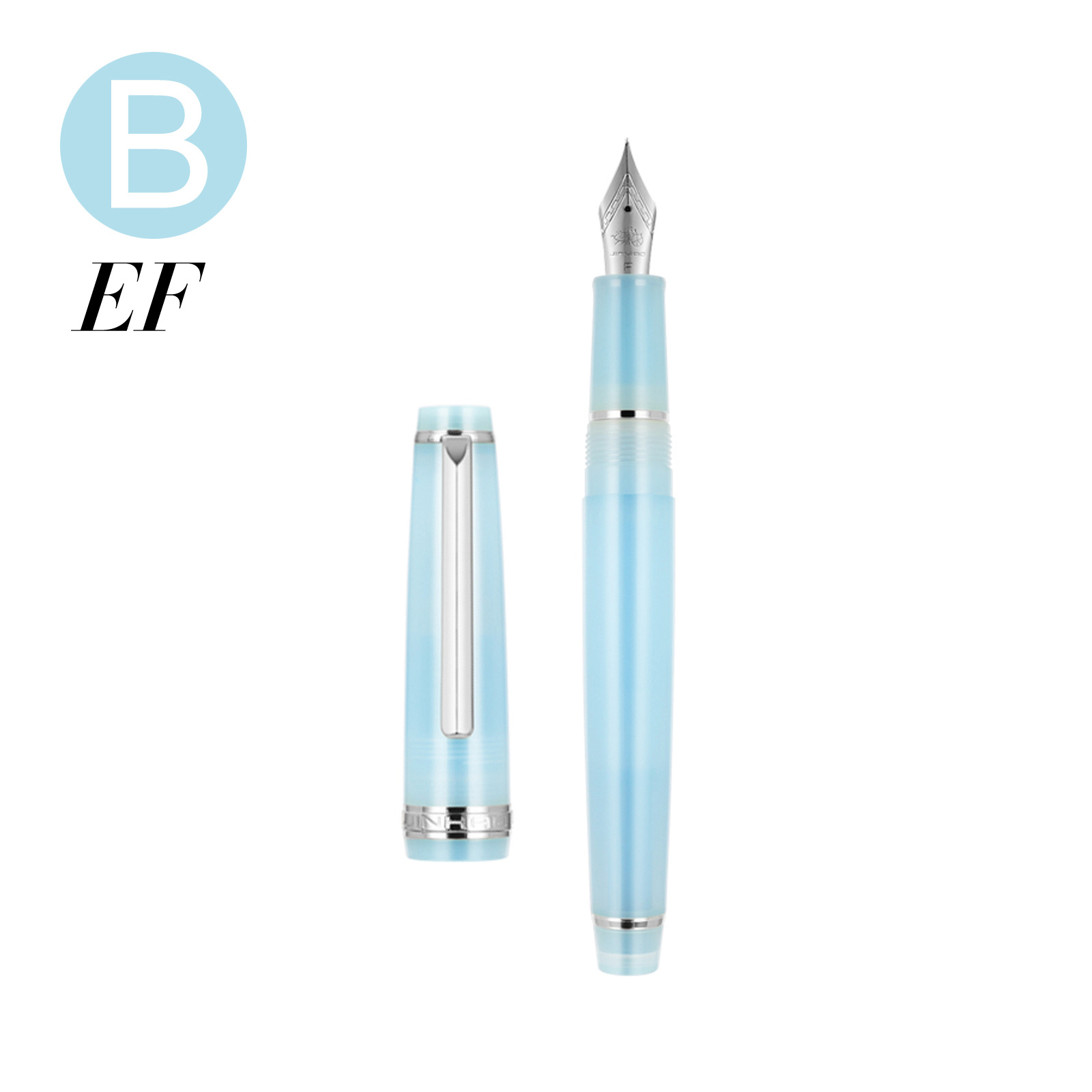 "Stylish Acrylic Barrel Pen for Calligraphy and School Supplies"